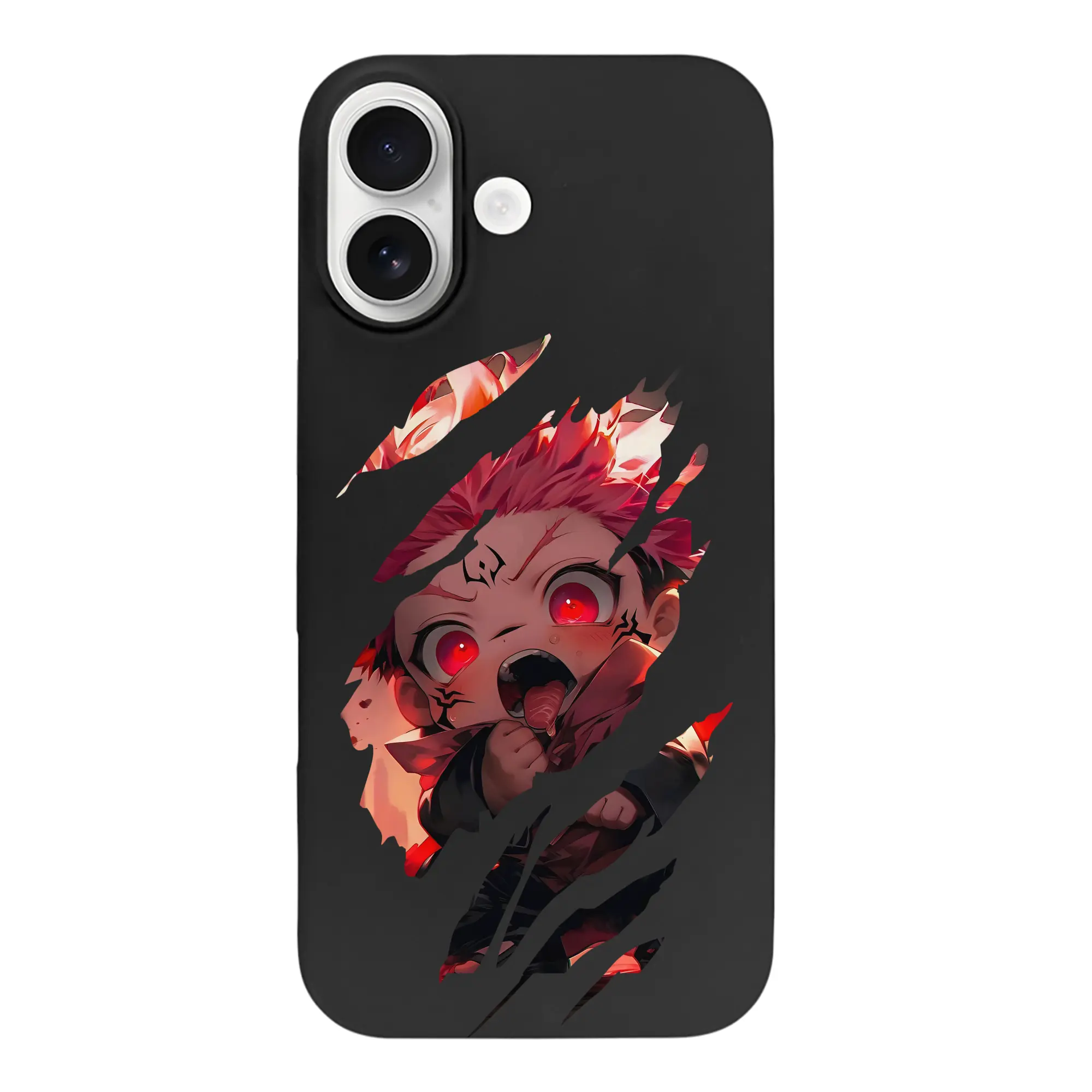 呪術廻戦 グッズ,虎杖 悠仁 - iPhone 17 シリーズ シリコンケース 薄型 耐衝撃 指紋防止 ソフトタッチカバー 精密フィット 傷防止 保護ケース iPhone 17/17 Air/17 Pro/17 Pro Max 対応